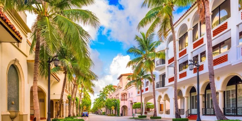 Delta Airlines Palm Beach office in Florida