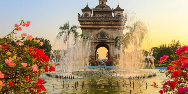Delta Airlines Vientiane office in Laos